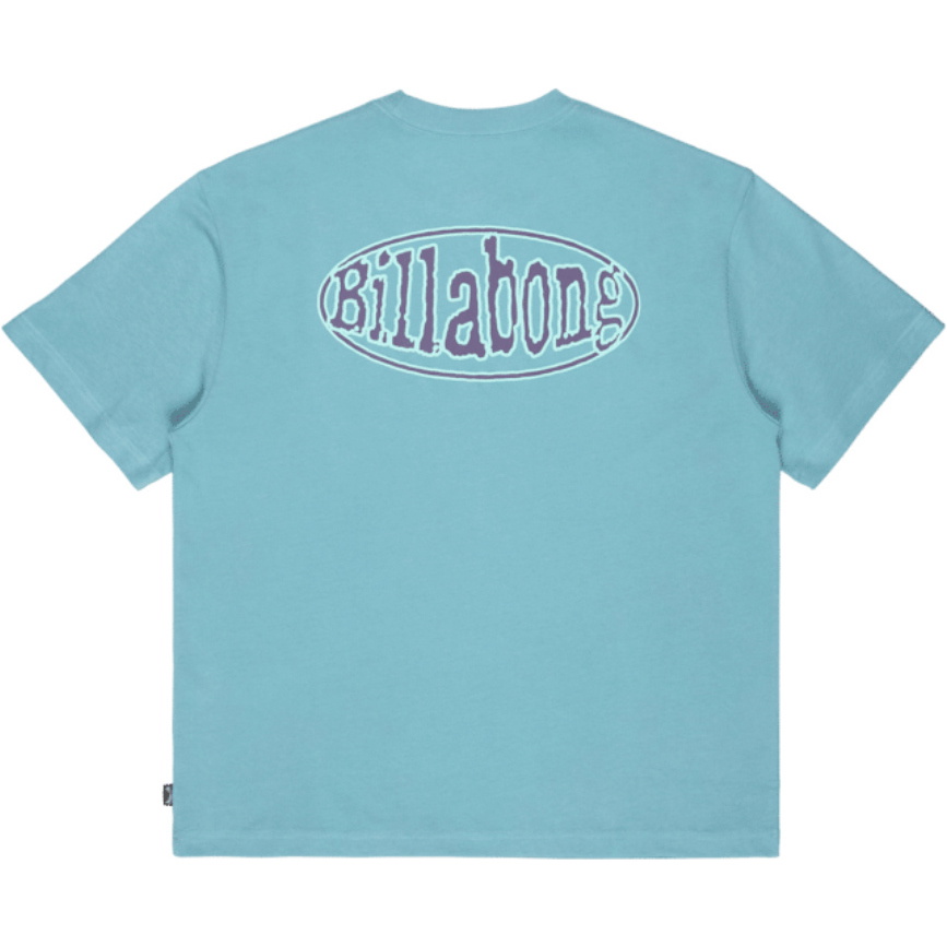 2026 Billabong Mens Nuclear OG T-Shirt EBYZT00632 - Blue Haze